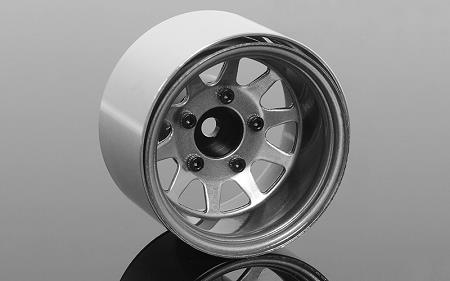 RC4WD Deep Dish Wagon 1.55 Stamped Steel Beadlock Wheels (Clear) (Z-W0286)