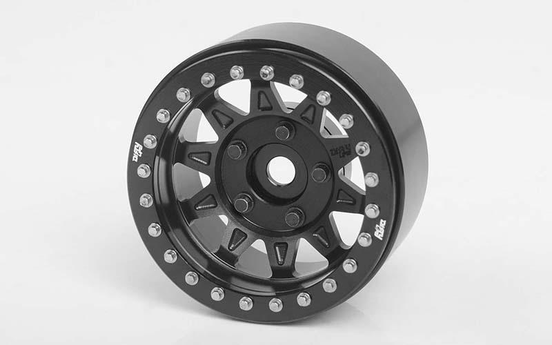 RC4WD Dirty Life RoadKill 1.7 Beadlock Wheels (Black) (Z-W0299)