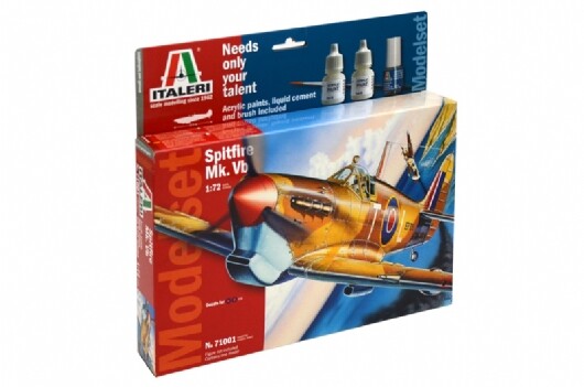 Italeri 1/72 Spitfire MK VB (Modelset)