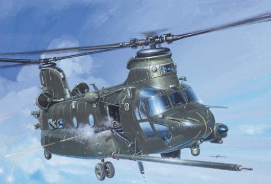 Italeri 1/72 MH-47E Soa Chinook