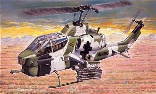 Italeri 1/72 AH - 1W Super Cobra