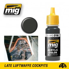 MIG Acrylic RLM 66 SchwartzGrau 17ml