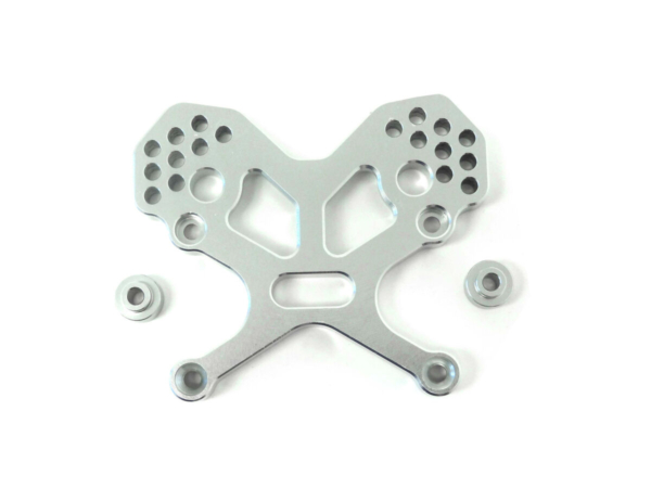 Aluminium Front Shocktower, Baja 5B/5T - Zilver
