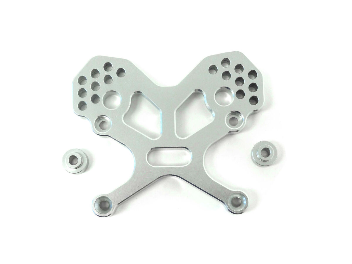 Aluminium Front Shocktower, Baja 5B/5T - Zilver