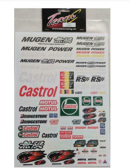 Castrol stickervel - A4
