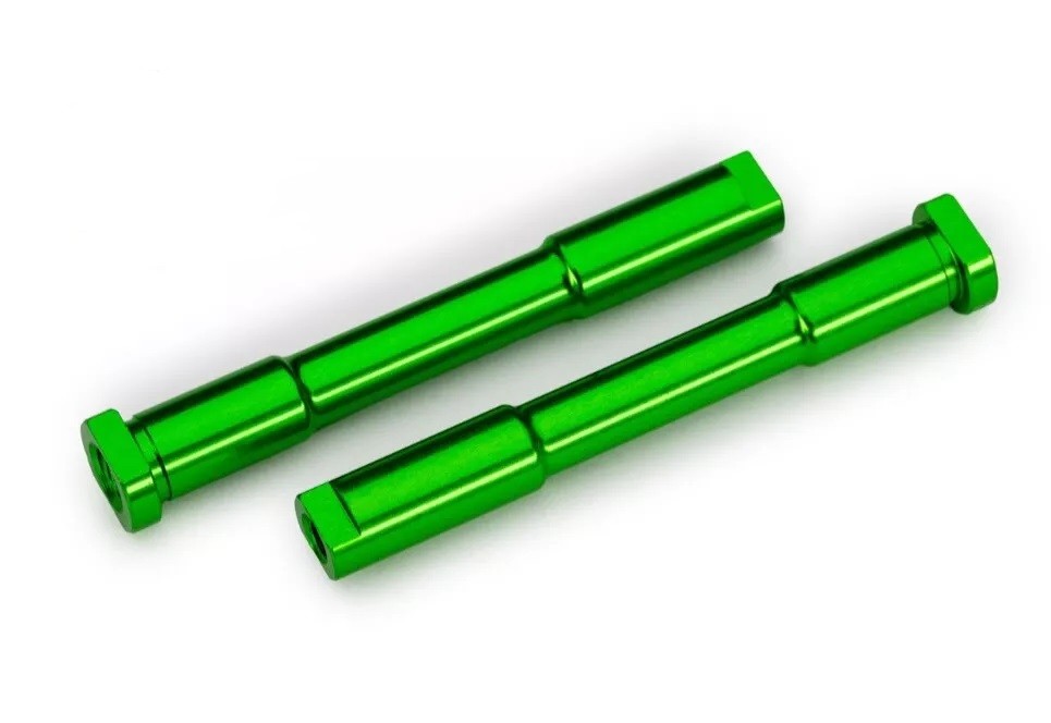 Traxxas - Bellcrank posts, steering (aluminum, green-anodized) (TRX-9525-GRN)