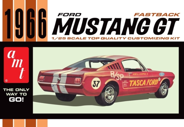AMT 1/25 1966 Ford Mustang Fastback