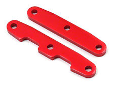 Bulkhead tie bars, front & rear, aluminum (red-anodized)