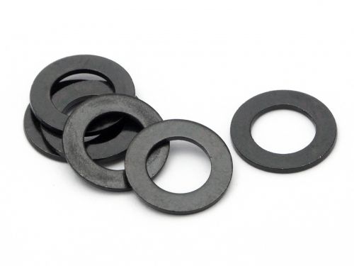 Washer 7 x 12 x 0.8mm (6pcs/black) (Z699)
