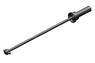 Team Corally - CVD Drive Shaft - Long - Rear - 1pc (C-00180-345)