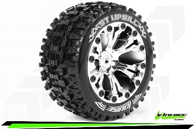 Louise ST-UPHILL 2.8 Banden Set - Soft - Chroom - Hex 12mm - Stadium Truck