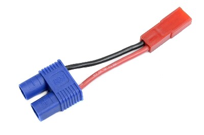 Conversie kabel EC3 Vrouw > BEC Man met silicone kabel 20AWG