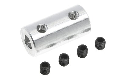 Askoppeling, van 3.2mm naar 4mm (buitendiameter 9mm)