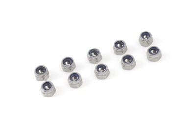 Zelfborgende zeskantmoer, M5, Inox (10st)