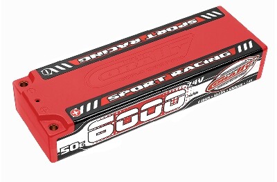Team Corally Car Lipo 50c 7,4 volt 6000mah