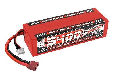 Team Corally Car Lipo 50c 11,1 volt 5400mah met Dean Stekker