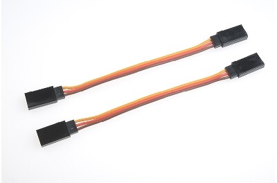 Servo Patch Lead Universal Socket 10cm - 2pcs
