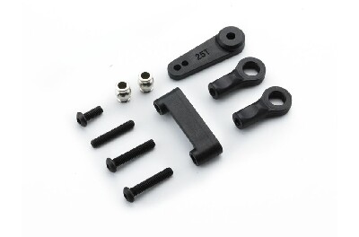 SCA-1E Servo Horn 25T, Steering Link Set & Center Gearbox Mount (CA-15853)