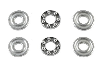 Druklager, 3X8X3,5 - F3-8G, (2 st)