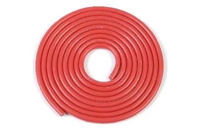 Powerflex PRO+ silicone kabel 18AWG (1m Rood)