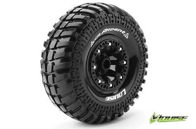 Louise CR-ARDENT Banden Set - Super Soft - 2.2" Velgen Zwart - Hex 12mm