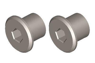 Steering Rack Bushing - Steel - 2 pcs (C-00180-206)