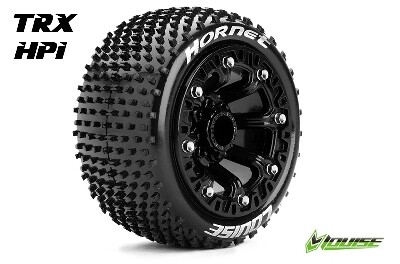 Louise ST-HORNET Banden Set - Soft - 2.2" Velgen Zwart - Hex 12mm