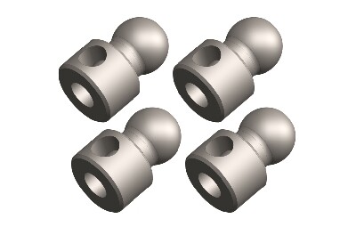 Team Corally - Ball End 5.8mm - for Anti Roll Bar - Steel - 4 pcs (C-00180-220)