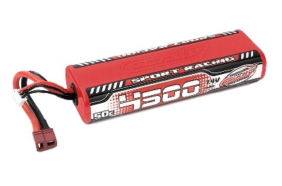Team Corally Car Lipo 50c 7,4 volt 4500mah met Dean Stekker