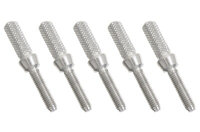 Koppeling met M4 draad voor Carbon buis 8x1mm - 5st