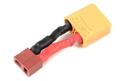 Conversie kabel XT90 Man > Dean Vrouw met silicone kabel 12AWG