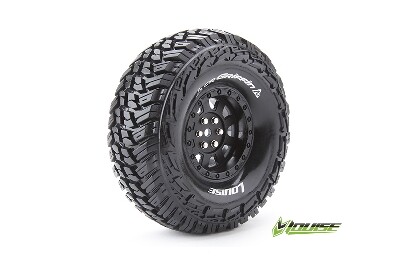 Louise CR-GRIFFIN Banden Set - Super Soft - 1.9" Velgen Zwart - Hex 12mm