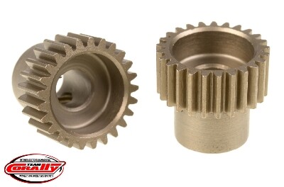 Team Corally - 48 DP Pinion - Short - Hardened Steel - 25T - 5mm as