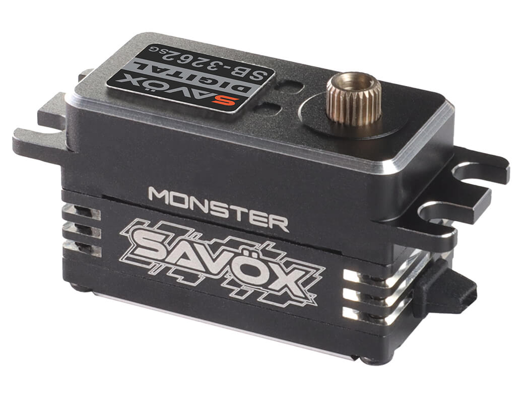 Savox SB-3262SG HV Low Profile Brushless CNC Servo 28KG/0.08s