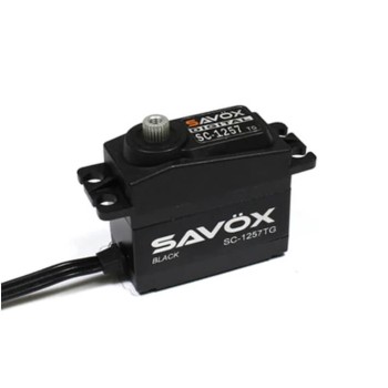 Savox SC-1257TG Digital Servo Coreless Black Edition