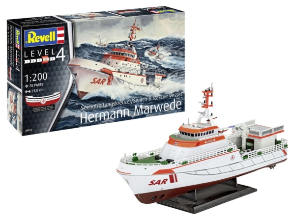 Revell 1/200 Search and Rescue Vessel Hermann Marwede