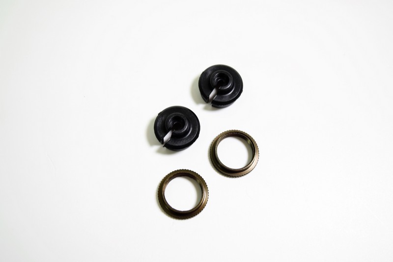 Shock Lower holder & Adjust Ring (2) AB2.8 BL (1330112)