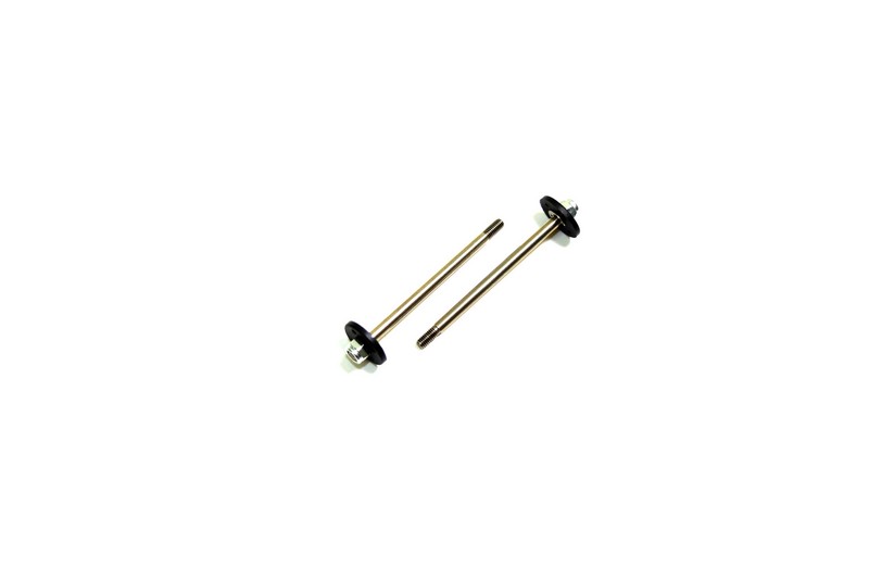 Absima - Shock Shaft & piston set front (2) AB2.8 BL (1330106)