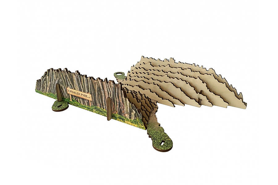 Crawler Park Dubbel Obstakel voor 1/24 Crawlers