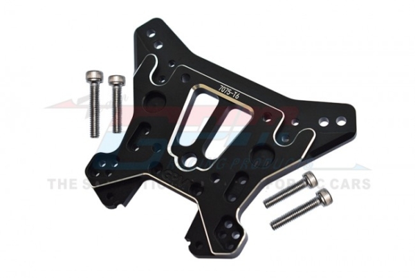 GPM - Traxxas Sledge Aluminium 7075-T6 Rear Damper Plate, black