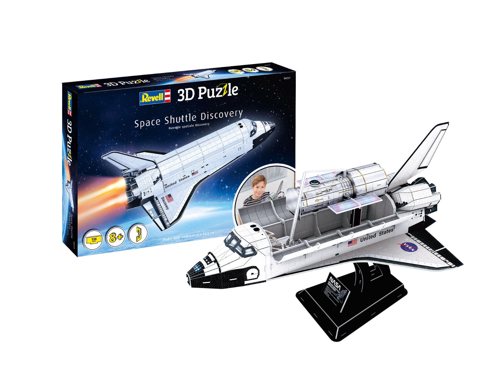 Revell 3D Puzzle Space Shuttle Discovery