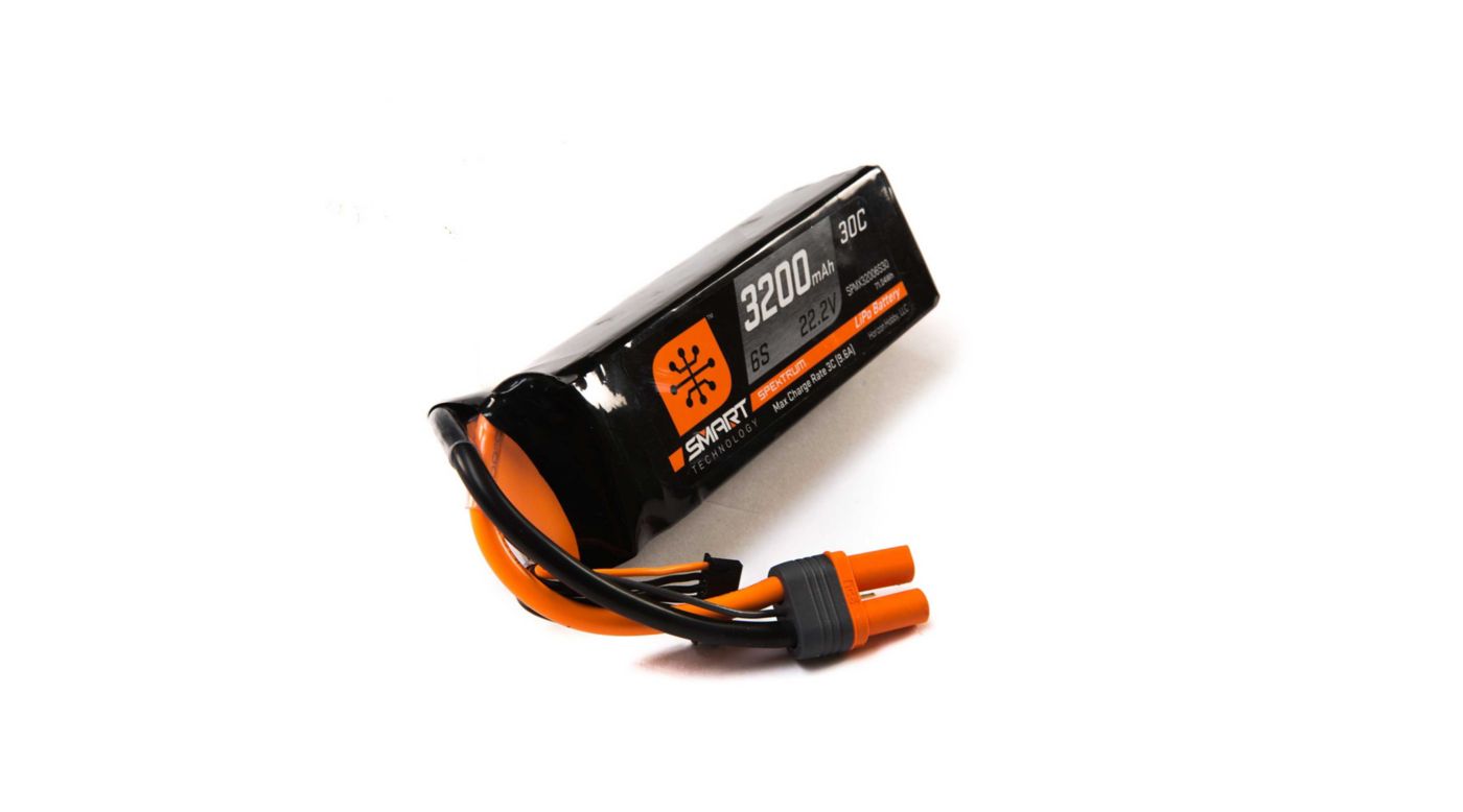 Spektrum 22.2V 3200mAh 6S 30C Smart LiPo accu met IC5 stekker