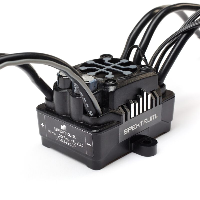 Spektrum Firma 130A Black Edition Sensored Brushless Smart ESC V2 2S-4S