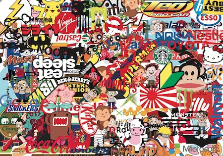 Stickerbomb stickervel - A5