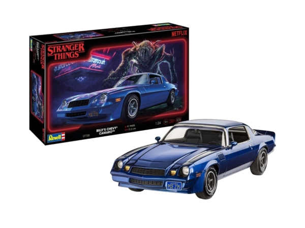 Revell 1/24 Stranger Things Billy's Chevy Camaro Z/28 Model Set (67728)