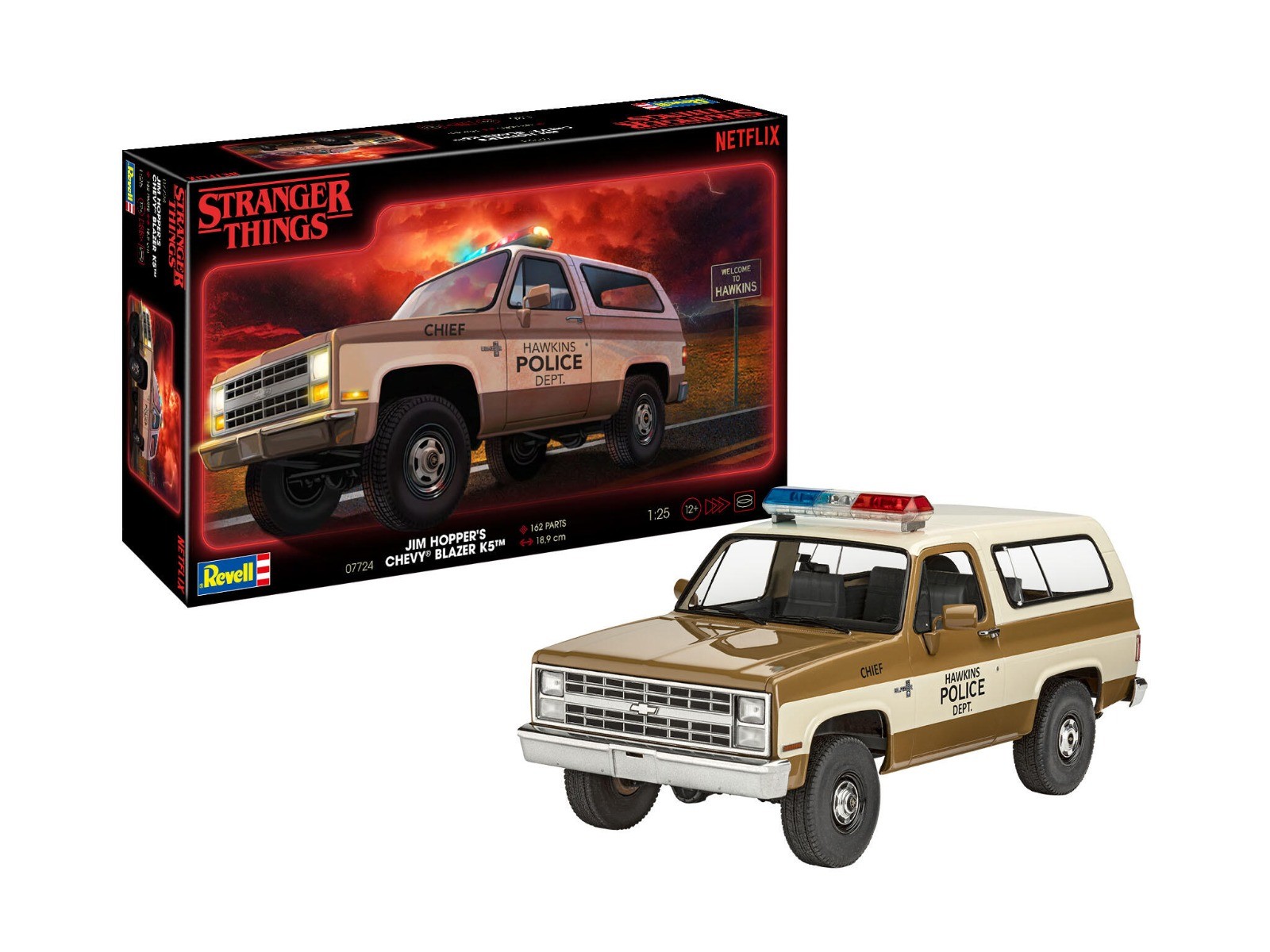 Revell 1/25 Stranger Things Jim Hopper's Chevy Blazer K5™ (67724)