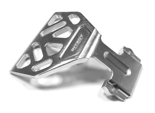 Alloy Front Skid Plate, Silver - Traxxas E-Revo/Summit/Slayer