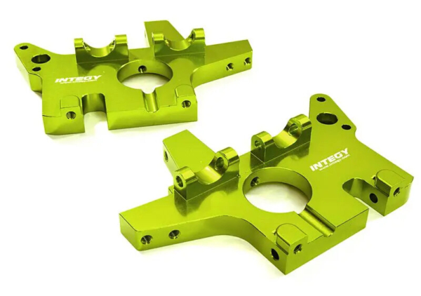 Integy Super-Duty Type II Front Bulkhead Green - E-Maxx/T-Maxx