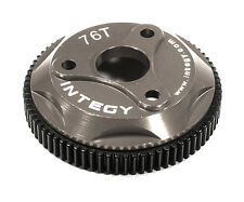 Integy - 76T Metal Spur Gear, Grey - Traxxas Rustler, Stampede 2WD, Slash 2WD