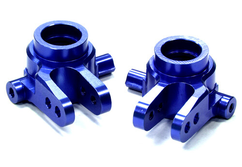 Integy Aluminium Steering Knuckle, Blue - Traxxas Stampede 4x4/Slash 4x4